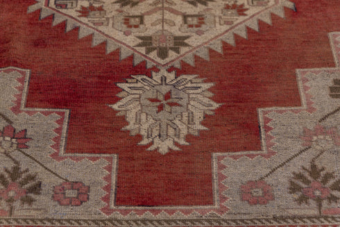 Vintage Oushak Area Rug (7' x 12')